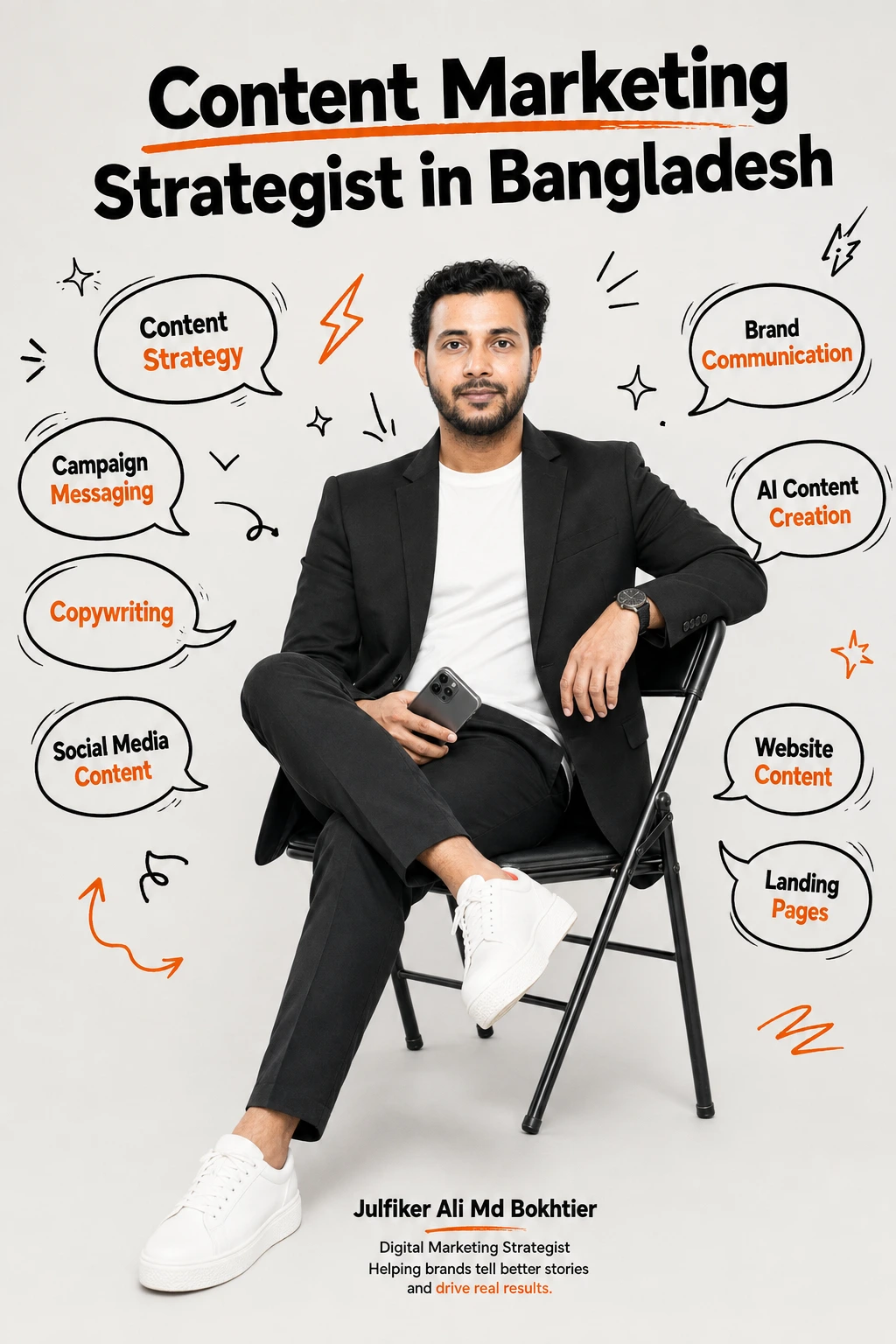 Julfiker Ali Md Bokhtier, Best Content Marketing Strategist in Bangladesh