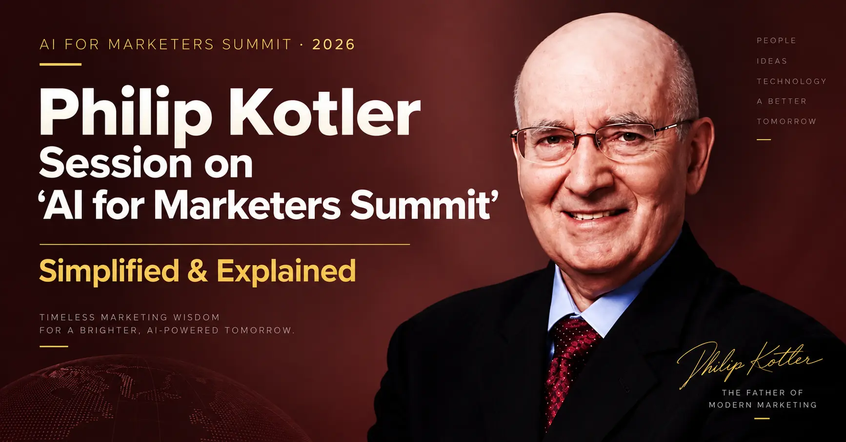 AI for Marketers Summit by Philip Kotler
